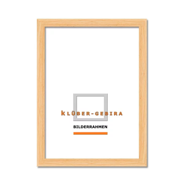 Holz Bilderrahmen Santa Coloma 30x45 | Rohleiste | Normalglas (2 mm)