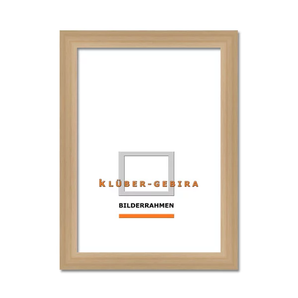 Holz Bilderrahmen Parla 42x59,4 (A2) | Rohleiste | Normalglas (2 mm)