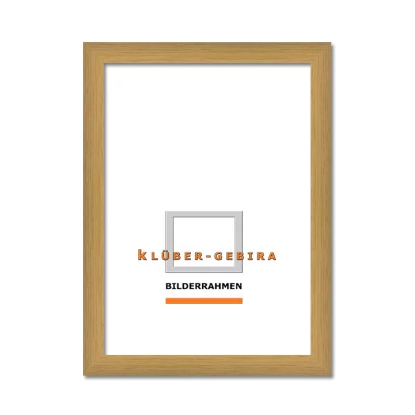 Holz Bilderrahmen Tarragona 30x45 | Rohleiste | Normalglas (2 mm)
