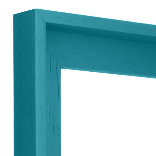 Baklijst Matiz 30x40 cm | Aqua (115) | lege kader (zonder glas en achterwand)