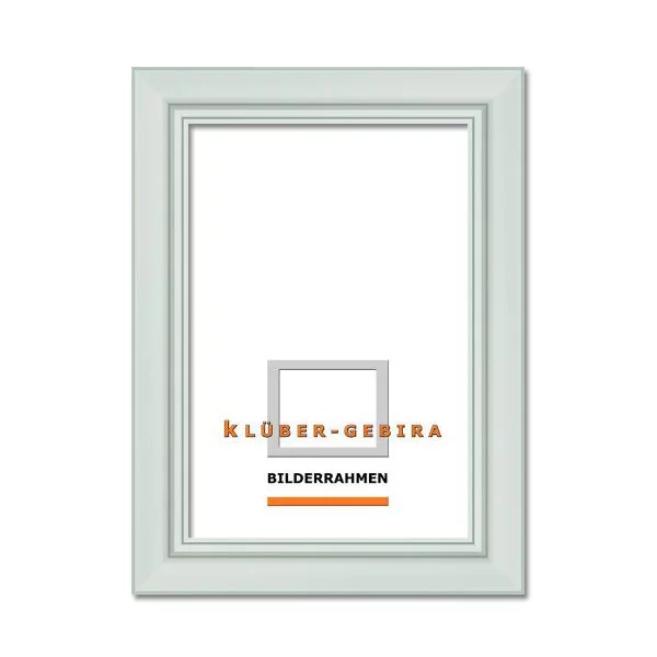 Holz Bilderrahmen Cartagena 42x59,4 (A2) | weiß | Normalglas (2 mm)