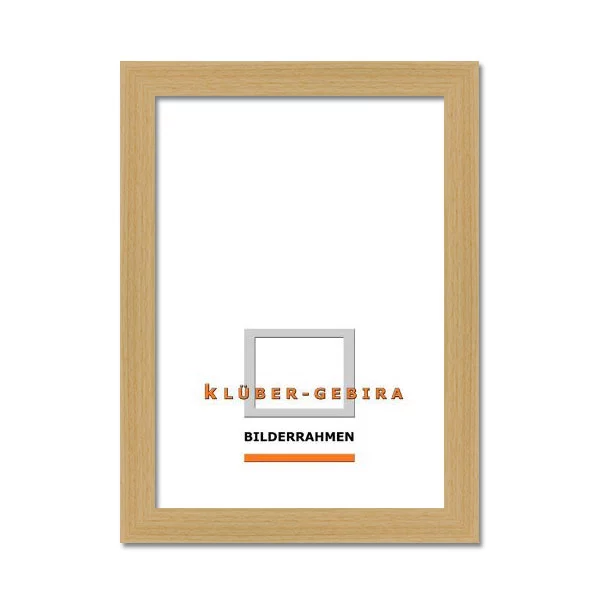 Holz Bilderrahmen San Nicolas 40x60 | Rohleiste | Normalglas (2 mm)