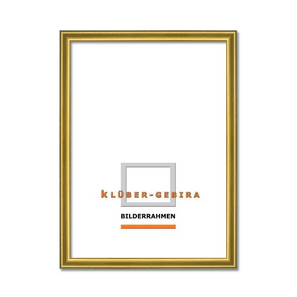 Cadre en bois La Gomera sur mesure vieil or | verre standard (2 mm)