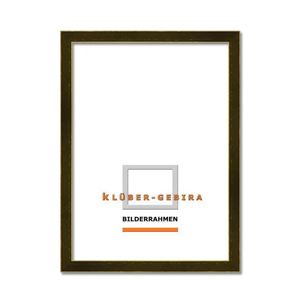 Holz Bilderrahmen Mérida fina 30x45 | gold | Normalglas (2 mm)