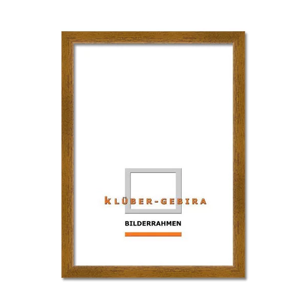 Cadre en bois Calvia sur mesure cerisier clair | verre standard (2 mm)