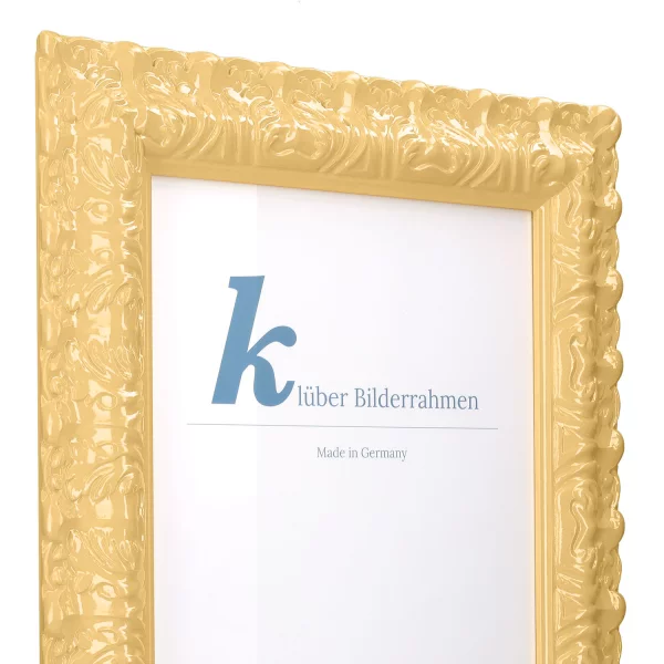 Barockrahmen Salamanca Color 50x60 cm | Beige (190) | Normalglas (2 mm)