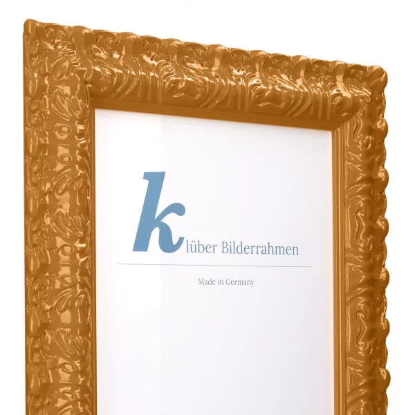 Barockrahmen Salamanca Color 50x60 cm | Caramel (198) | Normalglas (2 mm)