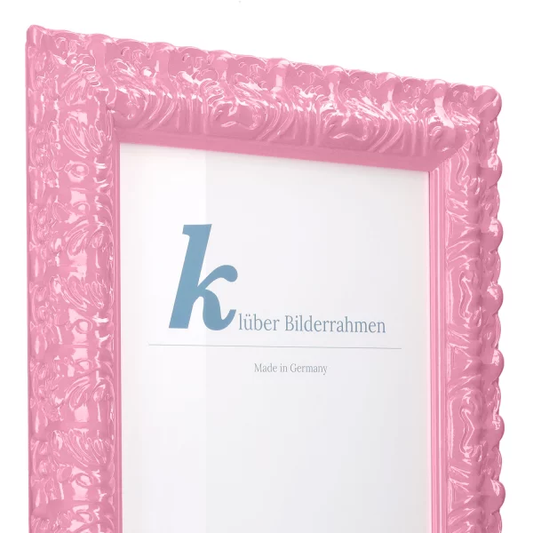 Barockrahmen Salamanca Color 50x60 cm | Light Pink (052) | Normalglas (2 mm)
