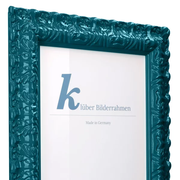 Barockrahmen Salamanca Color 50x60 cm | Ocean (116) | Normalglas (2 mm)