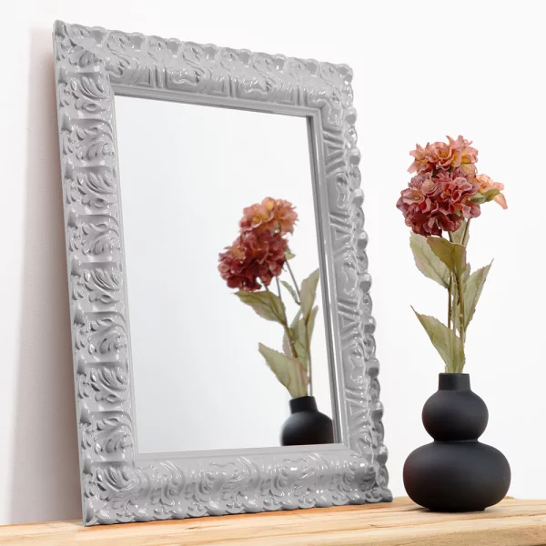 Wandspiegel Salamanca Color 30x40 cm | Heather Grey (228) | Spiegel (2 mm)