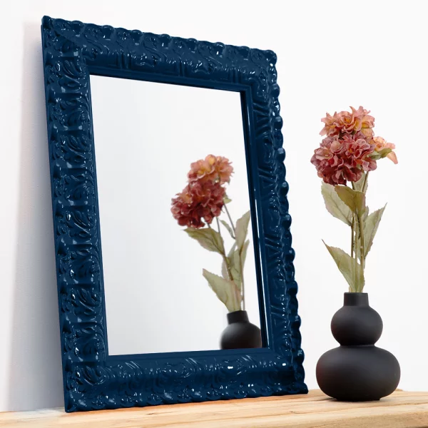 Wandspiegel Salamanca Color 50x60 cm | Indigo (105) | Spiegel (2 mm)