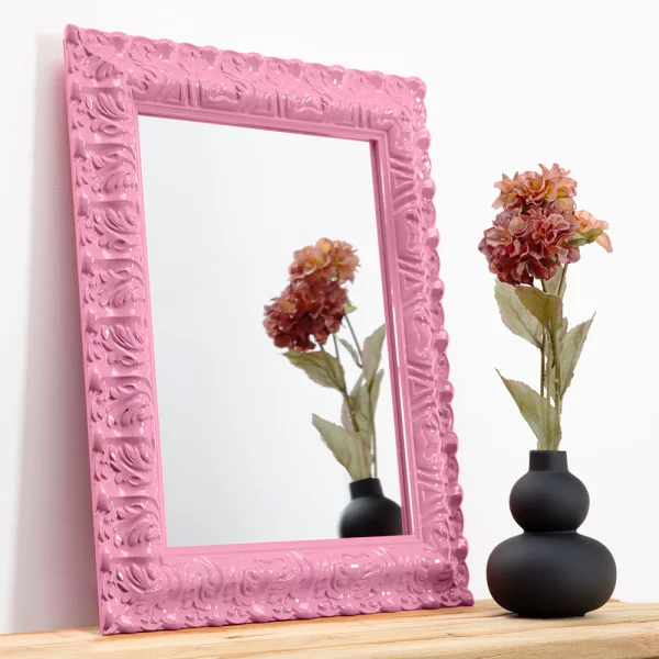 Wandspiegel Salamanca Color 50x60 cm | Light Pink (052) | Spiegel (2 mm)