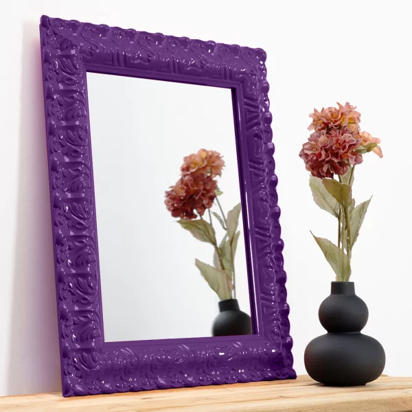 Wandspiegel Salamanca Color 50x60 cm | Plum (069) | Spiegel (2 mm)