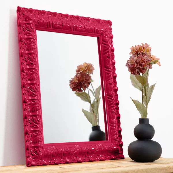 Wandspiegel Salamanca Color 50x60 cm | Sangria (044) | Spiegel (2 mm)