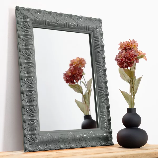 Wandspiegel Salamanca Color 30x40 cm | Steel Grey (219) | Spiegel (2 mm)