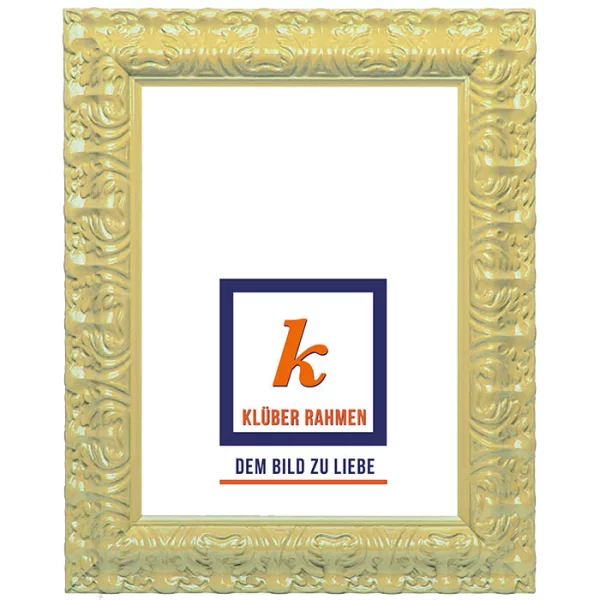 Cadre de style baroque Salamanca Color 30x40 cm | beige | verre standard (2 mm)