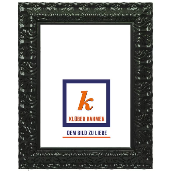 Cadre de style baroque Salamanca Color 30x40 cm | charcoal | verre standard (2 mm)