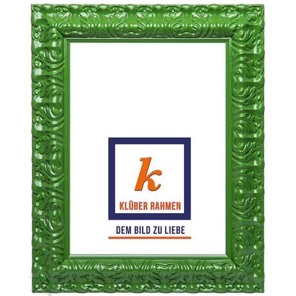 Cadre de style baroque Salamanca Color 30x40 cm | forest green | verre standard (2 mm)