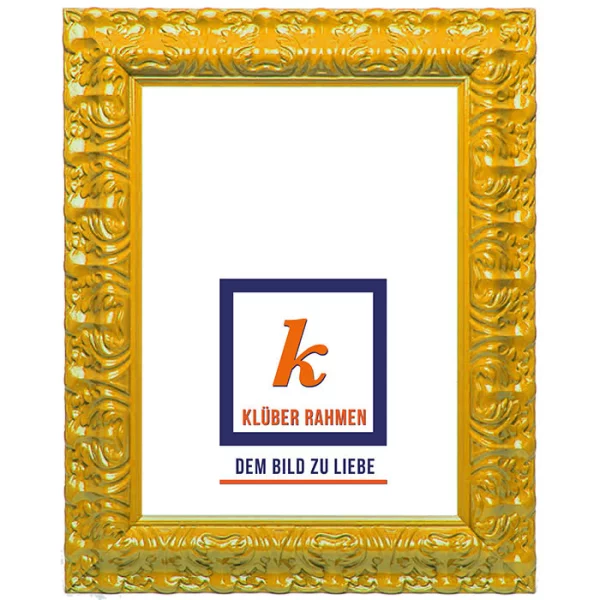 Cadre de style baroque Salamanca Color 30x40 cm | light orange | verre standard (2 mm)