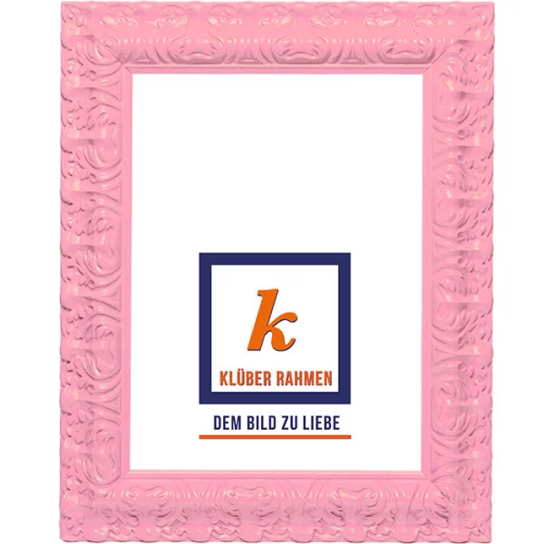 Cadre de style baroque Salamanca Color 30x40 cm | rosé | verre standard (2 mm)
