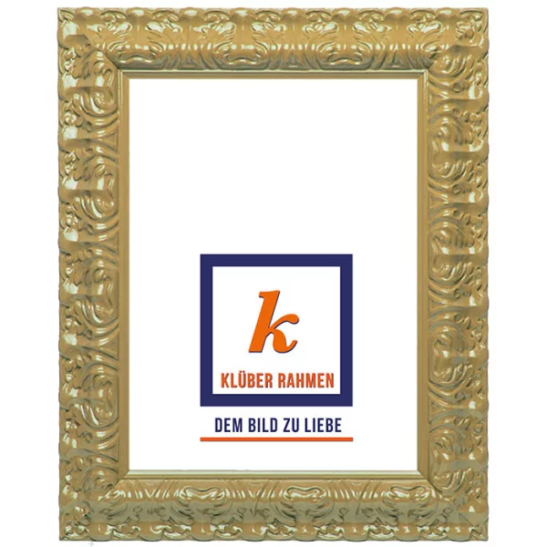 Cadre de style baroque Salamanca Color 30x40 cm | sable | verre standard (2 mm)