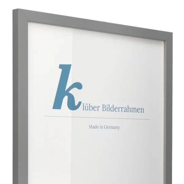 Cadre en bois Prisme 20x30 cm | gris clair | verre standard (2 mm)