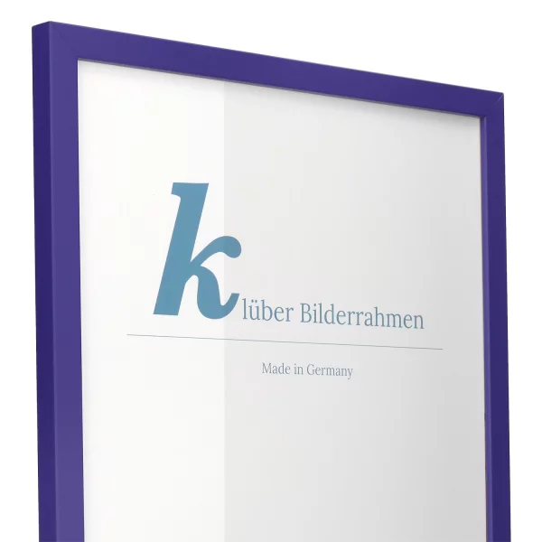 Cadre en bois Prisme 20x30 cm | ultramarin | verre standard (2 mm)