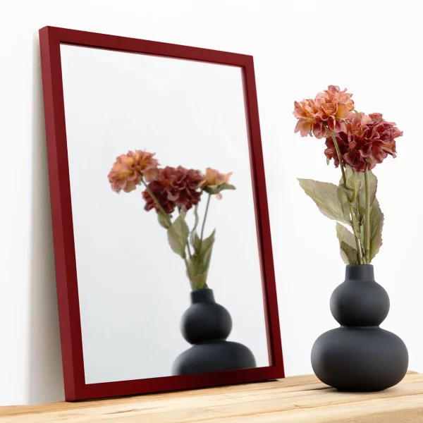 Wandspiegel Prisma 20x30 cm | Bordeaux | Spiegel (2 mm)