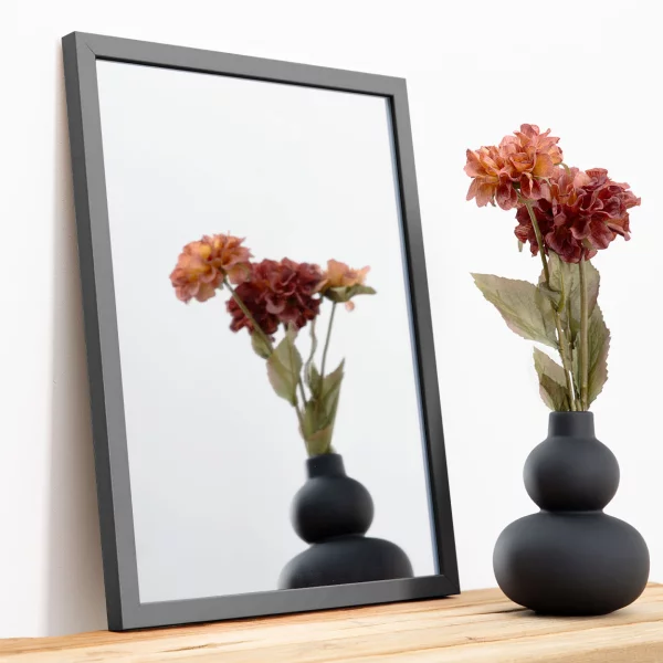 Wandspiegel Prisma 20x30 cm | Hellgrau | Spiegel (2 mm)