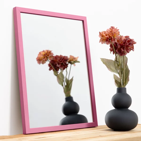 Wandspiegel Prisma 20x30 cm | Rosa | Spiegel (2 mm)