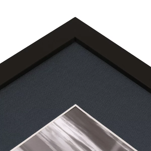 1,5 mm Leinen-Passepartout mit individuellem Ausschnitt 20x20 cm | Slate