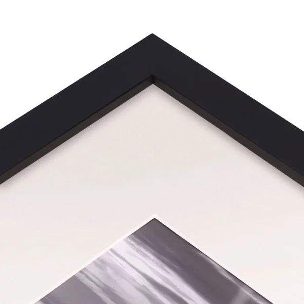 1,3 mm Passepartout in Edelmetall-Farben mit individuellem Ausschnitt 20x30 cm | Mother of Pearl