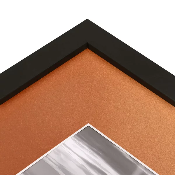 1,3 mm Passepartout in Edelmetall-Farben - Maßanfertigung Copper