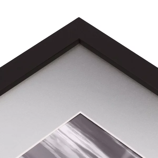 1,3 mm Passepartout in Edelmetall-Farben - Maßanfertigung Silver