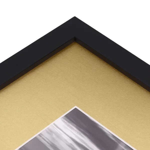 1,3 mm Passepartout in Edelmetall-Farben - Maßanfertigung Textured Gold