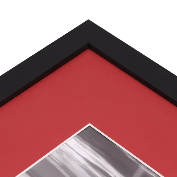 Passe-partout 1,3 mm avec coupe individuelle 30x40 cm | rouge