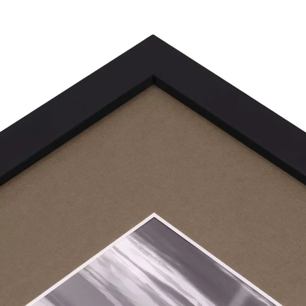 1,3 mm Strukturpapier-Passepartout mit individuellem Ausschnitt 20x30 cm | Driftwood