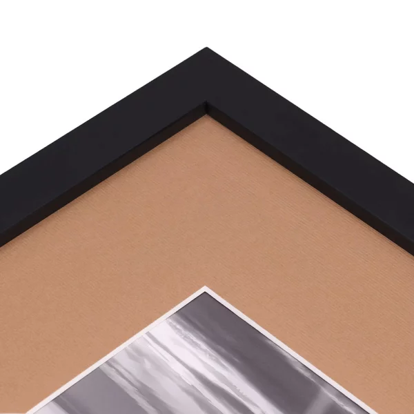 1,3 mm Strukturpapier-Passepartout - Maßanfertigung Cider