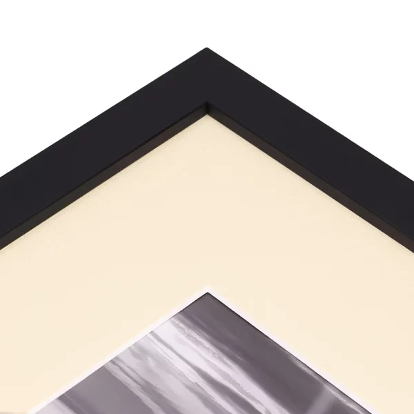 1,3 mm Strukturpapier-Passepartout - Maßanfertigung Parchment