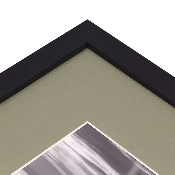 1,3 mm Strukturpapier-Passepartout - Maßanfertigung Sage