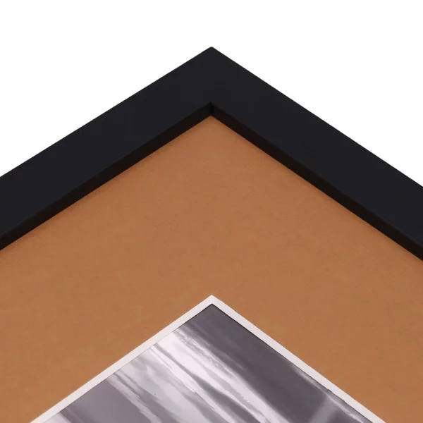 2,1 mm Strukturpapier-Passepartout - Maßanfertigung Cinnamon