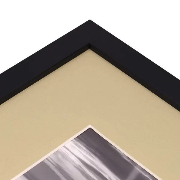 2,1 mm Strukturpapier-Passepartout - Maßanfertigung Oak