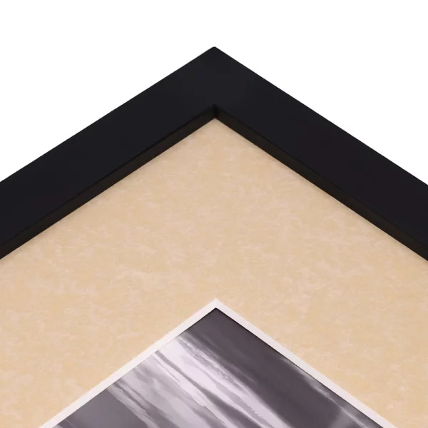 2,1 mm Passepartout mit individuellem Ausschnitt 20x30 cm | Sand Melange