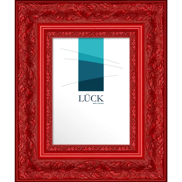 cadre baroque Bingen 9x13 cm | rouge | verre standard (2 mm)