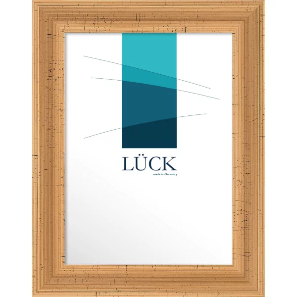 Kunststoff Bilderrahmen Wittlingen 24x30 cm | Gold | Normalglas (2 mm)