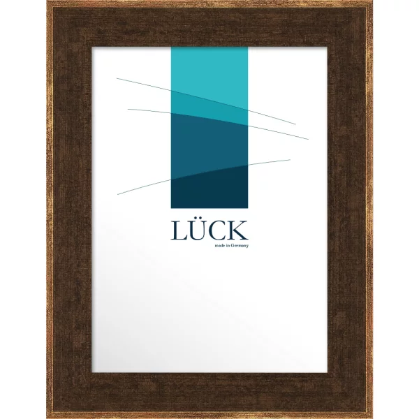 Cadre en plastique Wittlingen 9x13 cm | noix | verre standard (2 mm)