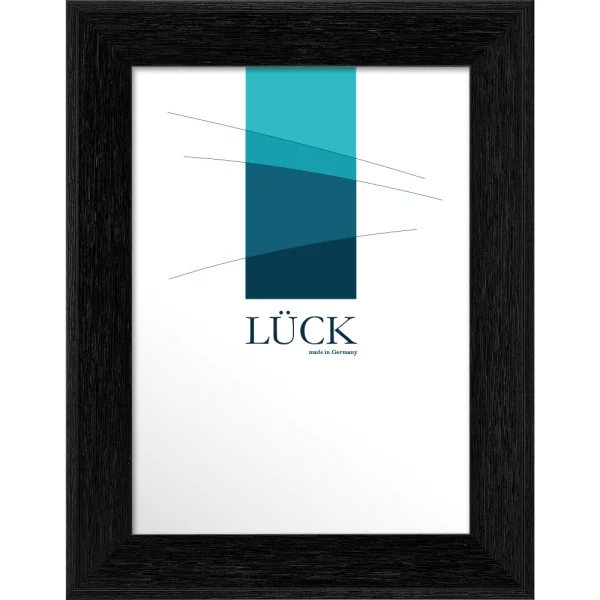 Cadre en plastique Wittlingen 9x13 cm | noir mat | verre standard (2 mm)