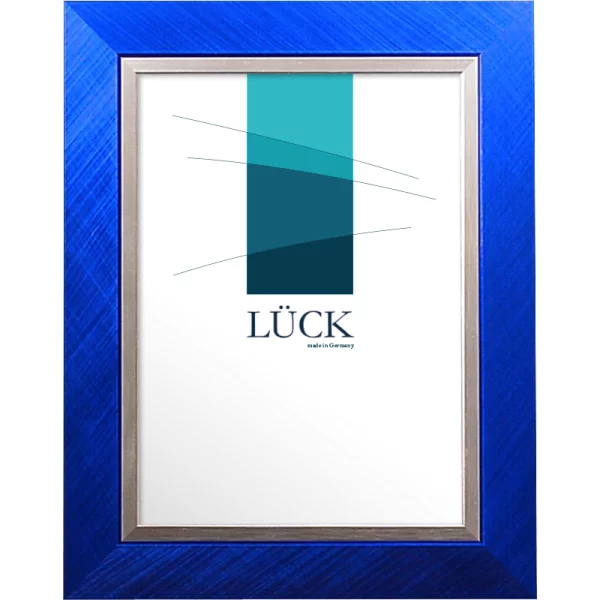 Cadre en plastique Offenburg 9x13 cm | bleu | verre standard (2 mm)