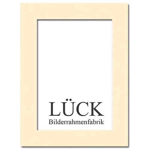 Passepartout als Maßanfertigung Sandstein