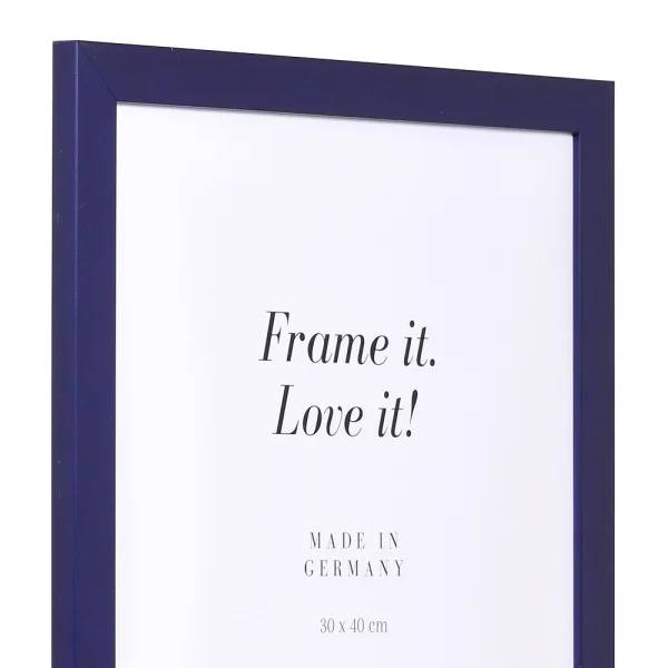 Cadre en bois Top Pro 15x20 cm | bleu | verre standard (2 mm)